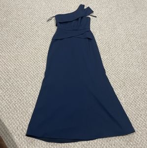 Navy BCBG gown